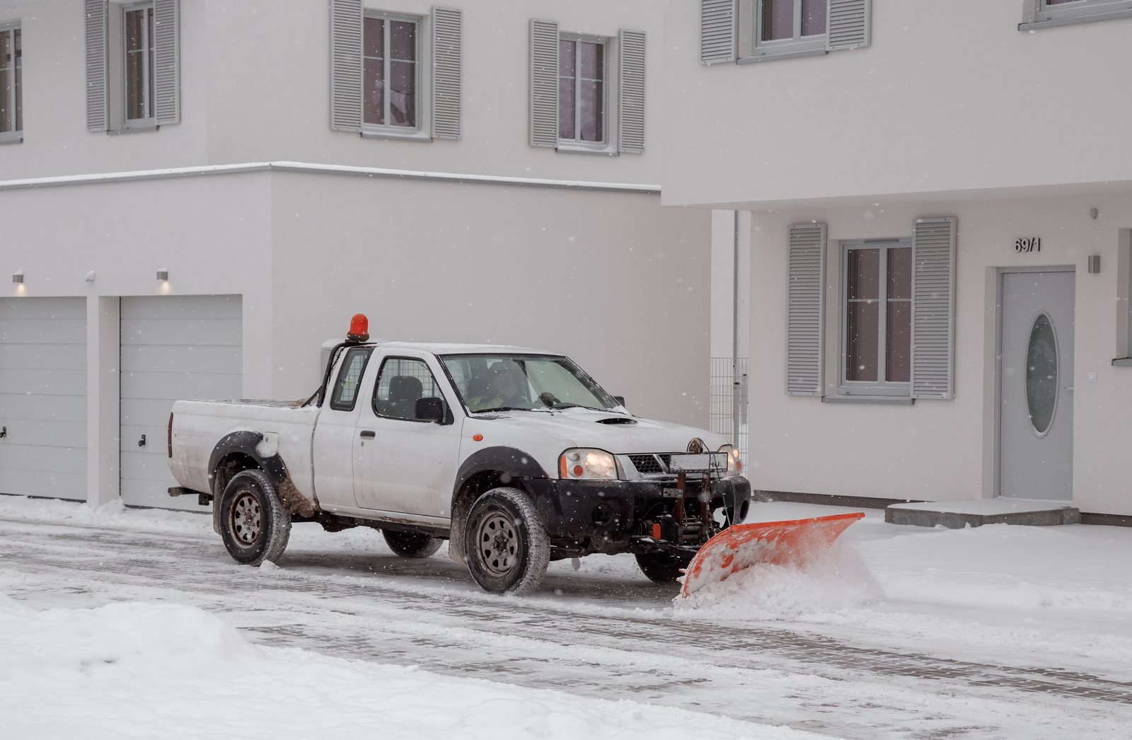 Invierno, Remoción de Nieve